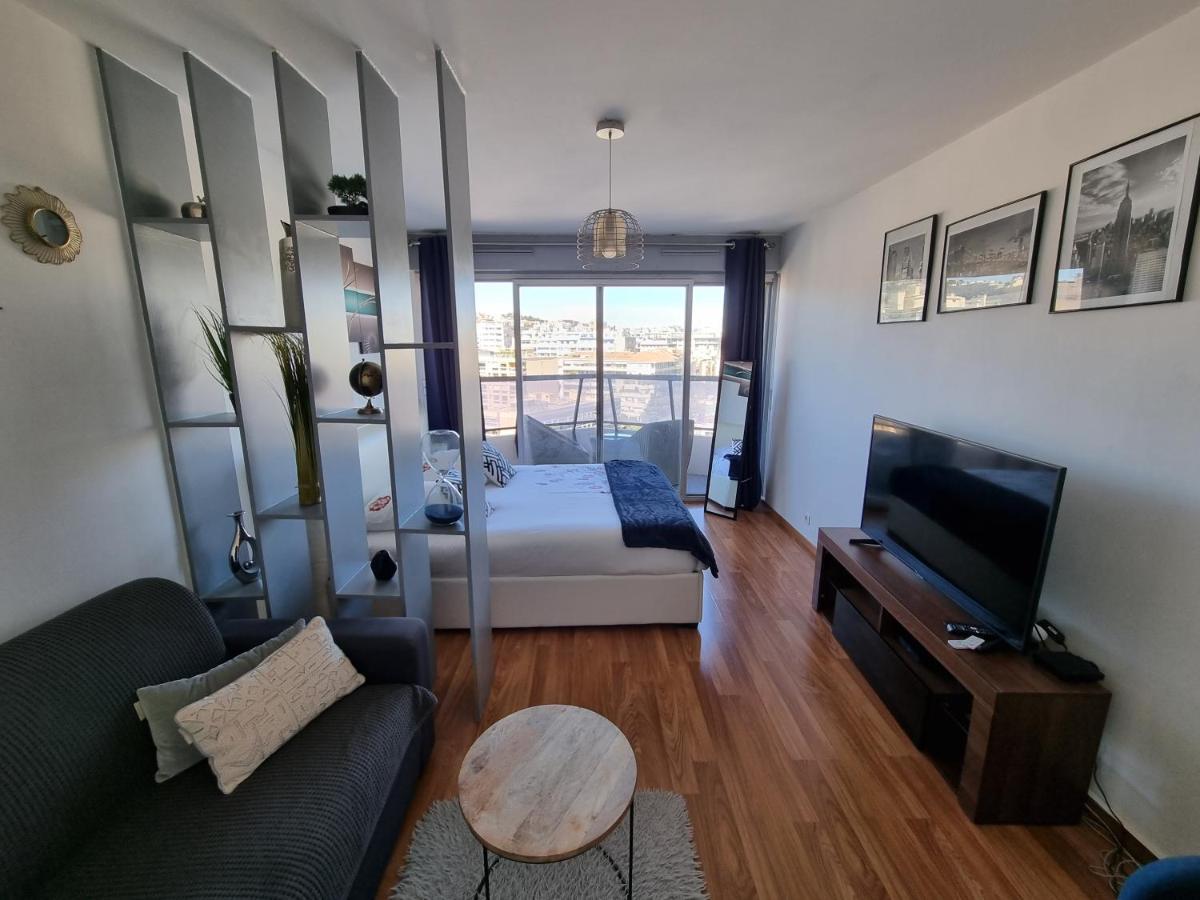 Appartement T1 Marseille Prado Chanot Plage المظهر الخارجي الصورة