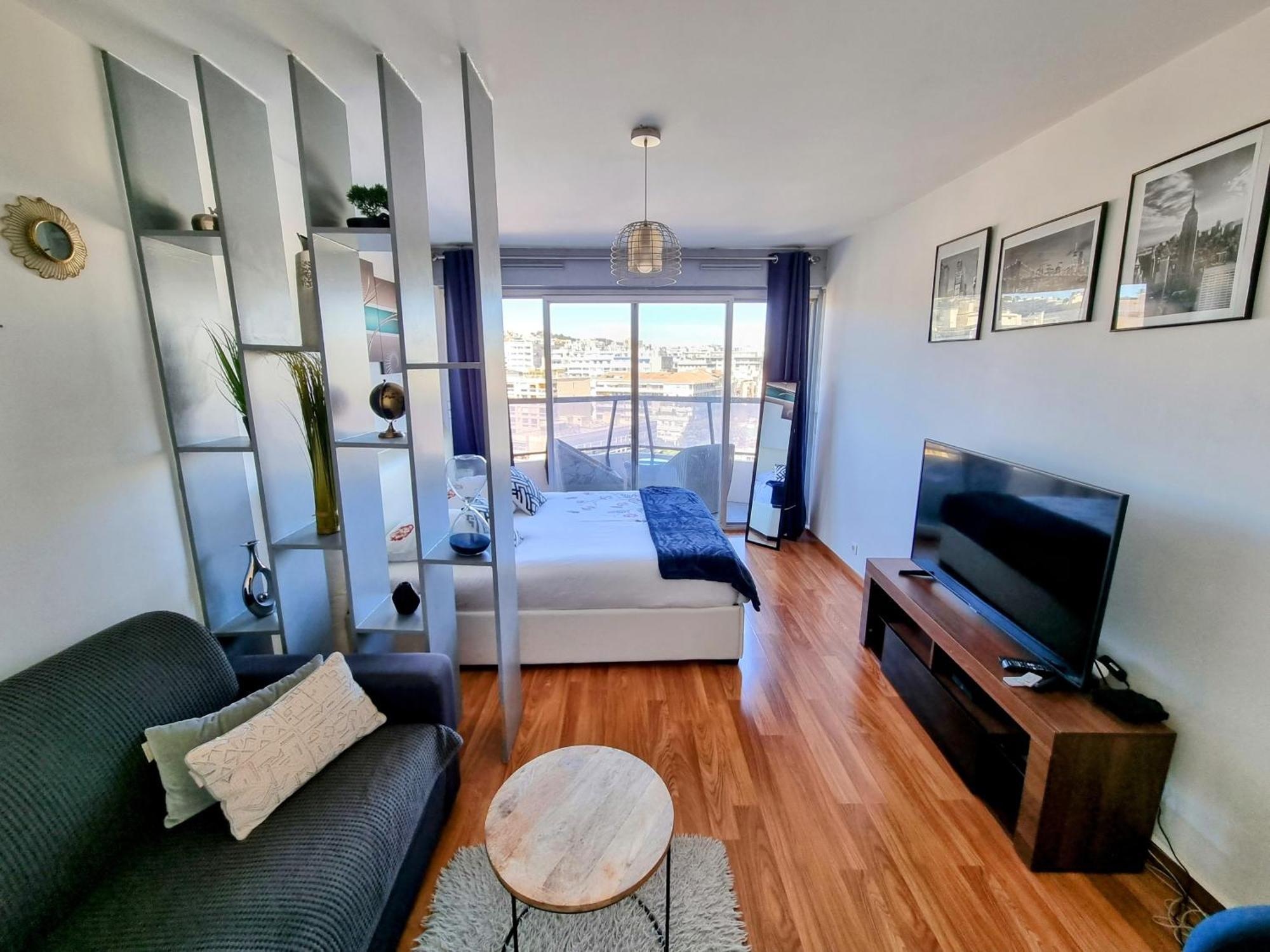 Appartement T1 Marseille Prado Chanot Plage المظهر الخارجي الصورة